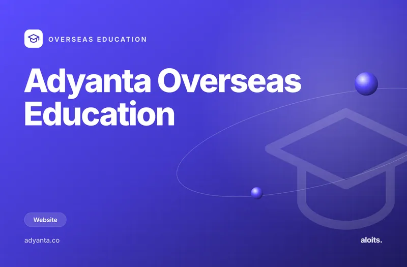 Adyanta Overseas Education: Website by Aloits