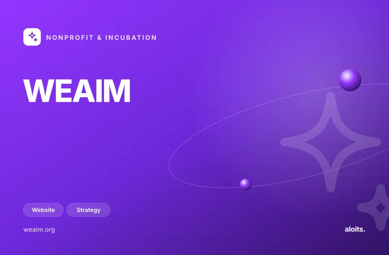WEAIM: Website, Strategy by Aloits